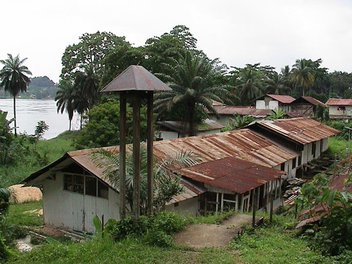 Ancien hpital Albert Schweitzer - LAMBARENE