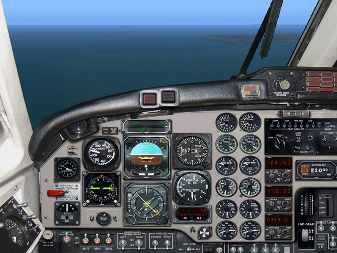 Cockpit Beechcraft 1900C