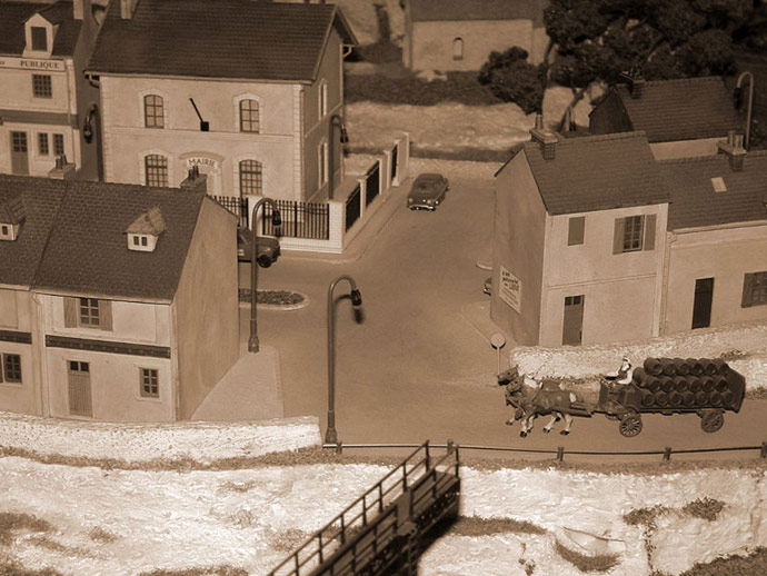 L'entre du village