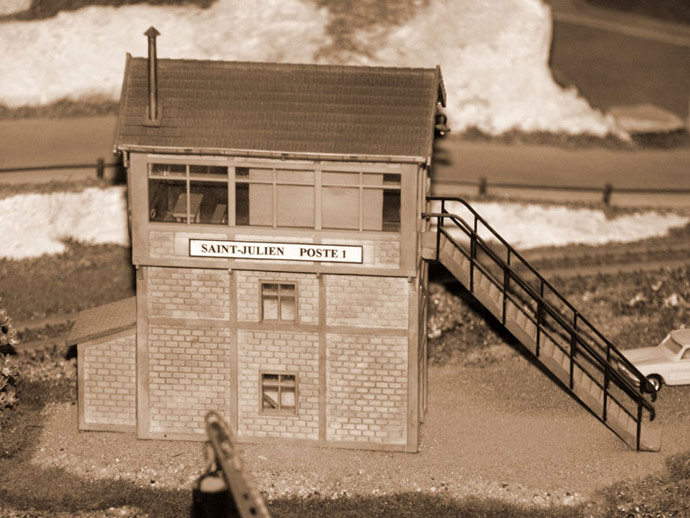 Le poste d'aiguillages 