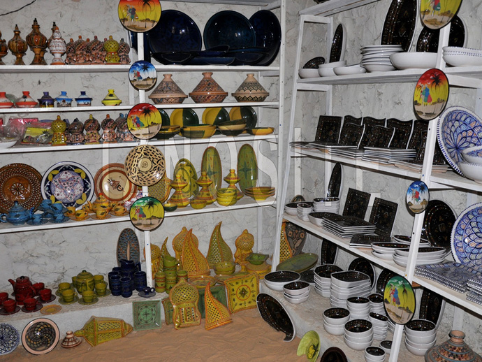 Fabrique de poteries - GUELLALA- Ile de DJERBA