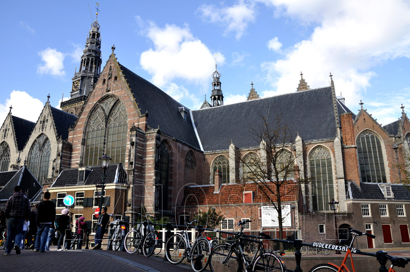 Oude-kerk - La vieille glise - AMSTERDAM