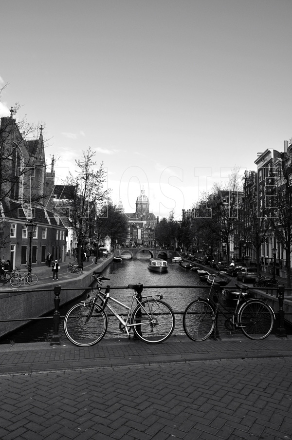 En noir et blanc - AMSTERDAM
