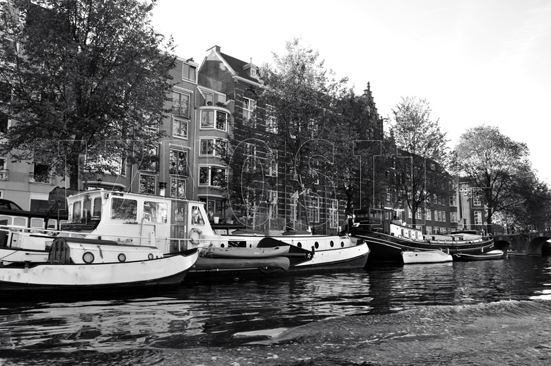 En noir et blanc - AMSTERDAM